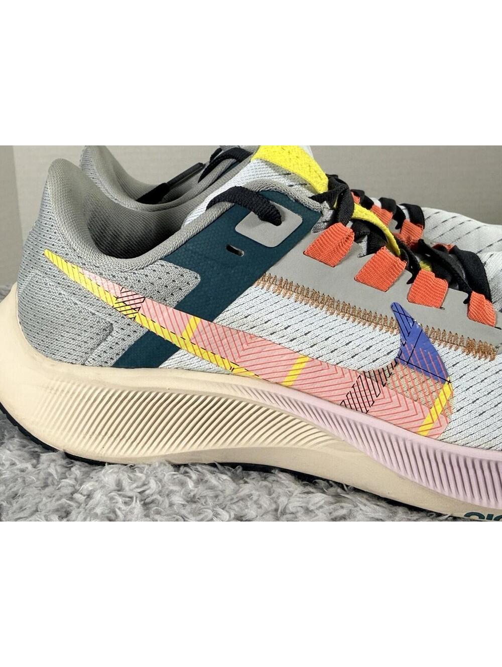 Nike Air Zoom Pegasus 38 Premium Blue Tint Regal Pink Size 8 DC8796-400 - Picture 6 of 9